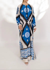 Azure Elegance Kaftan