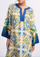 Luna Silk Blend Kaftan