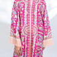 Majestic Bloom silk Kaftan