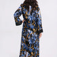 Midnight Luxe Silk Kaftan