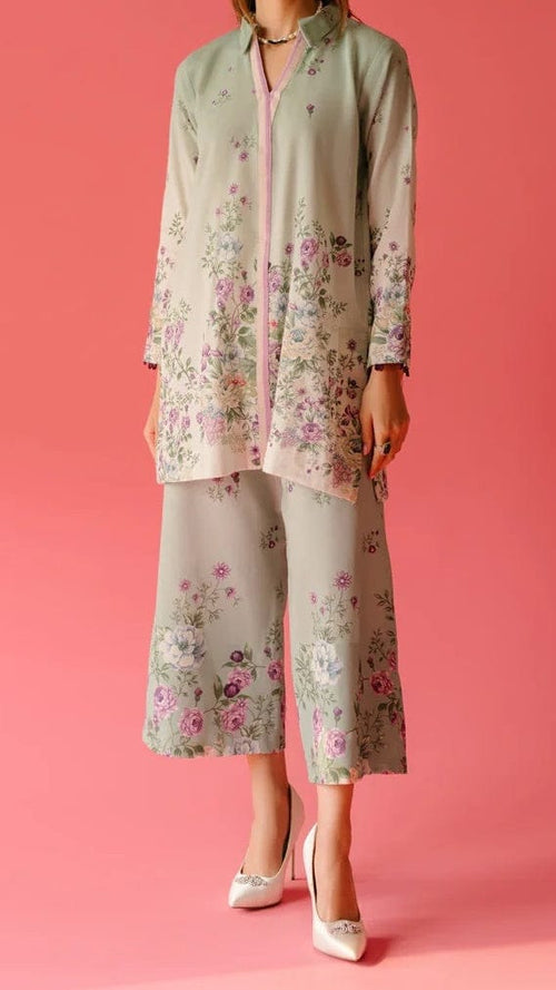 Blush Meadow Blended Cotton Rayon Co-Ord Set