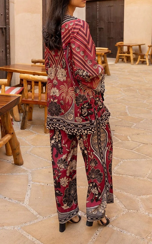 Maroon Majesty Co-Ord Set