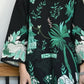 Midnight Jungle Linen Blend Co-Ord Set