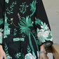 Midnight Jungle Linen Blend Co-Ord Set