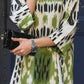 Verdant Ikat Linen Blend Co-Ord Set