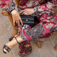 Crimson Luxe – Printed Co-ord Set