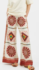 Terra Mosaic Roman Silk Blend Co-Ord Set