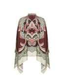 Baroque Bloom Roman Silk Blend Co-Ord Set