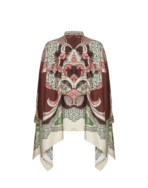 Baroque Bloom Roman Silk Blend Co-Ord Set