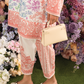 Pastel Garden Elegance – Soft Crepe Co-ord Set