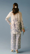 Azure Grace Blended Cotton Rayon Co-Ord Set