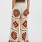 Terra Mosaic Roman Silk Blend Co-Ord Set