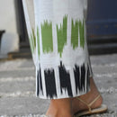 Verdant Ikat Linen Blend Co-Ord Set