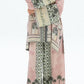 Palm Garden Elegance – Madian Silk Crepe Co-ord Set