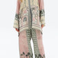 Palm Garden Elegance – Madian Silk Crepe Co-ord Set