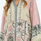 Palm Garden Elegance – Madian Silk Crepe Co-ord Set