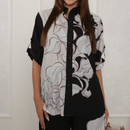 Monochrome Swirl Co-Ord Set