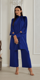 Azra Blue Co-Ord Set