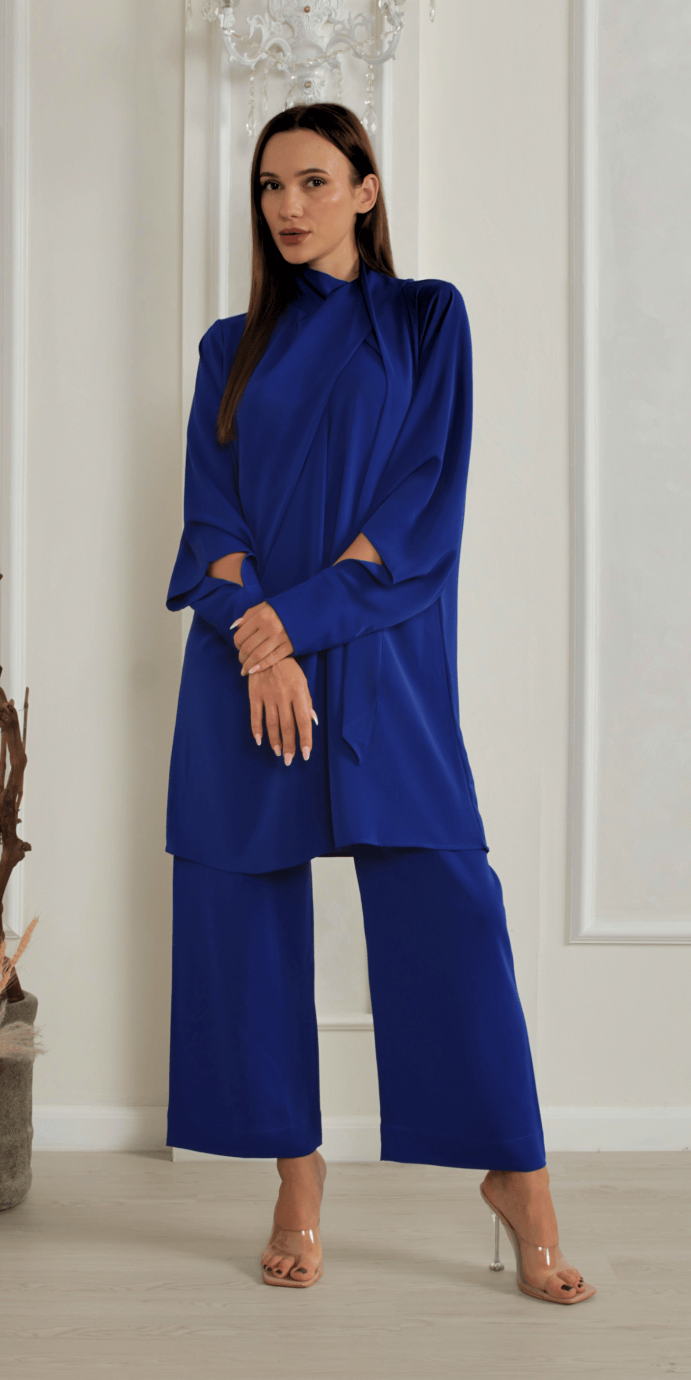 Azra Blue Co-Ord Set