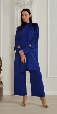 Azra Blue Co-Ord Set