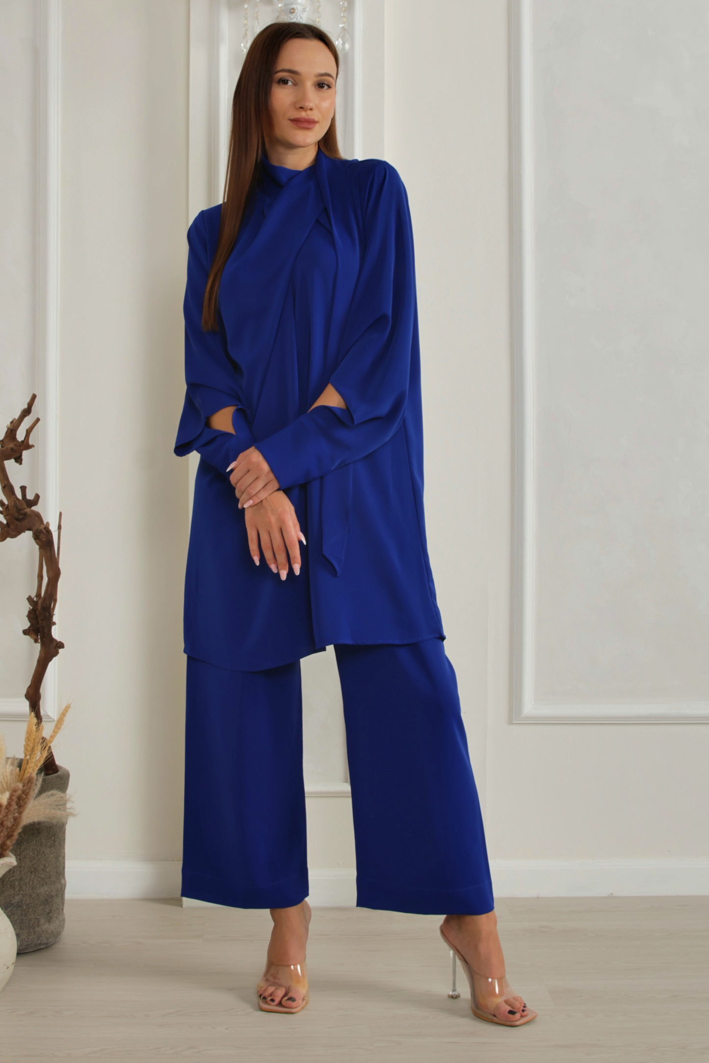 Azra Blue Co-Ord Set