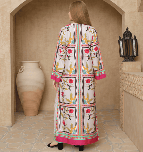 Bloom Long Dress white