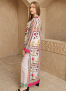 Bloom Long Dress white