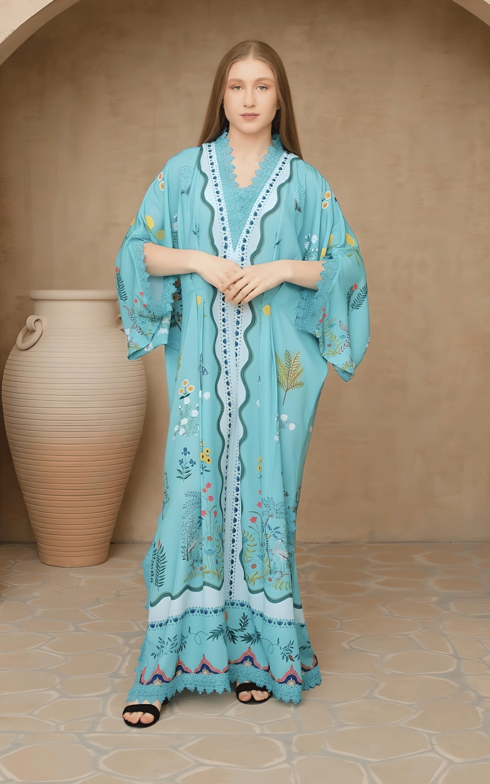 Sahar Bloom Kaftan