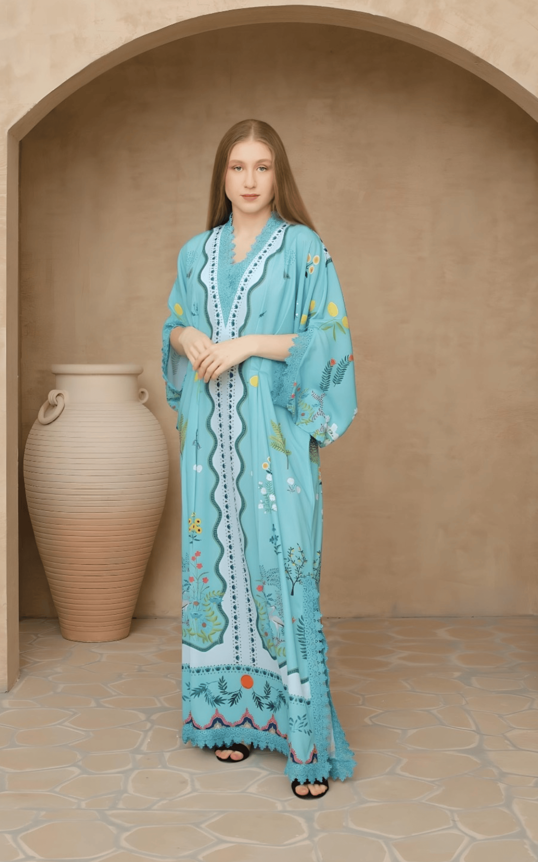 Sahar Bloom Kaftan