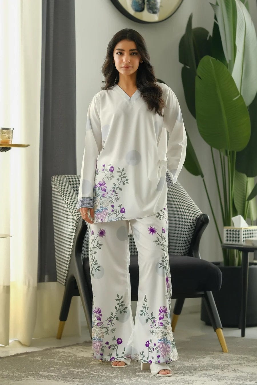 White Orchid Co-Ord Set