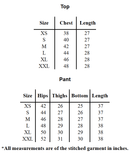 Azure Grace Blended Cotton Rayon Co-Ord Set