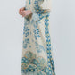 Azure Elegance – Soft BSY Crepe Dress