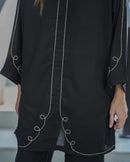 Noir Elegance Italian Cotton  Co-ord Set