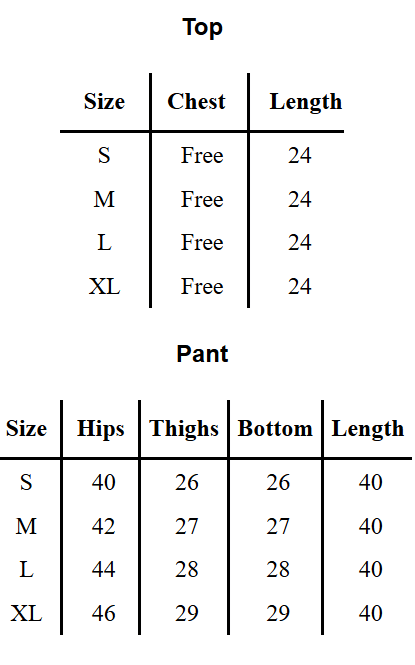 Aurora Flame Co-Ord Set