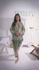 Olive Meadow Co-Ord Set